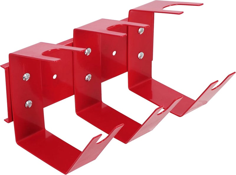 ABN 3 Hook Gravity Spray Gun Holder Triple Paint Gun Rack - 12in Magnetic Auto Paint Gun Holder for Gravity Feed Sprayer - Image 1